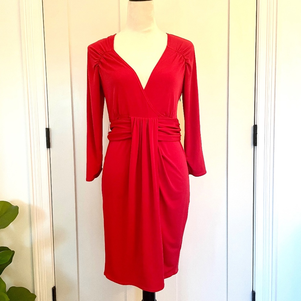 Laundry by Shelli Segal- Sexy Red Dress- US 8